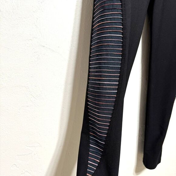Lanston Sport Peloton Leggings Full Length Black High Rise Womens sz Large - Picture 3 of 6